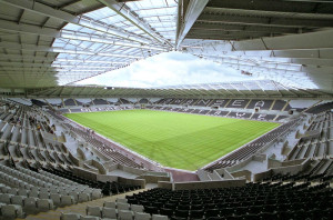 Swansea City stadium view