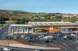 Merthyr retail park view