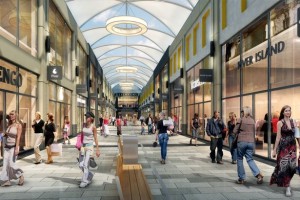 Friars walk shopping complex concept